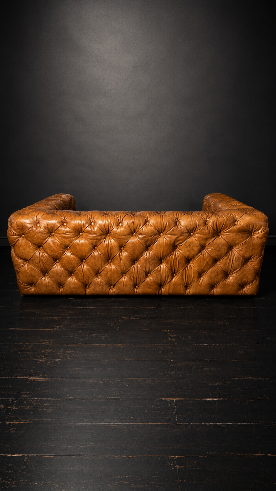 SOFA PIEL ANILINA TIMOTHY OULTON MODELO TRIBECA TUFTED - Imagen 4