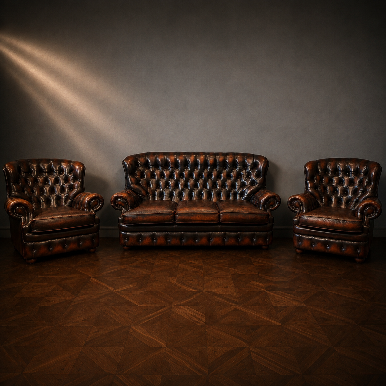 conjunto-chesterfield-wingback-heritage-piel-burdeos-the-patina-house
