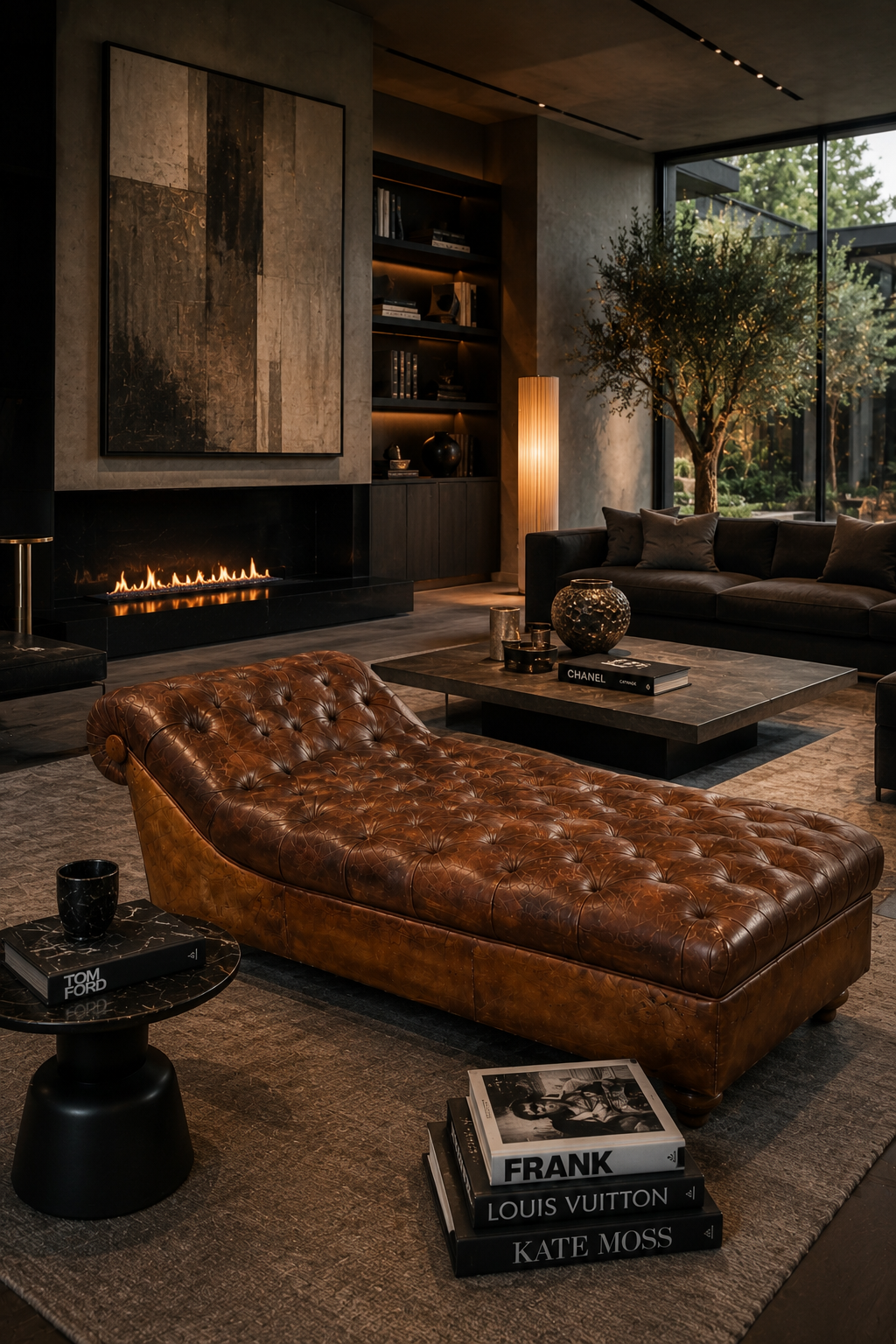 CHAISE LONGUE CHESTERFIELD CAPITONE PRINCIPIOS SIGLO XX - Imagen 10