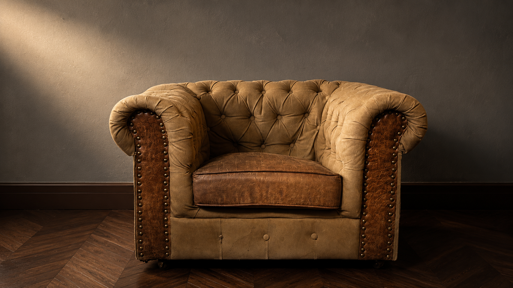 SILLON CHESTERFIELD HERITAGE "COFFEE SACK"