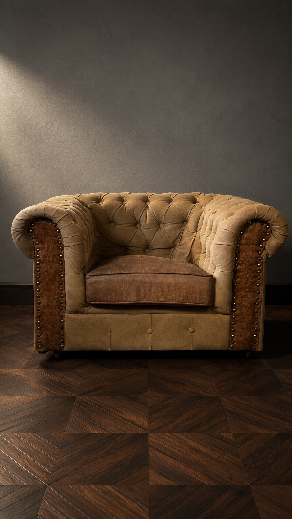 SILLON CHESTERFIELD HERITAGE "COFFEE SACK" - Imagen 7