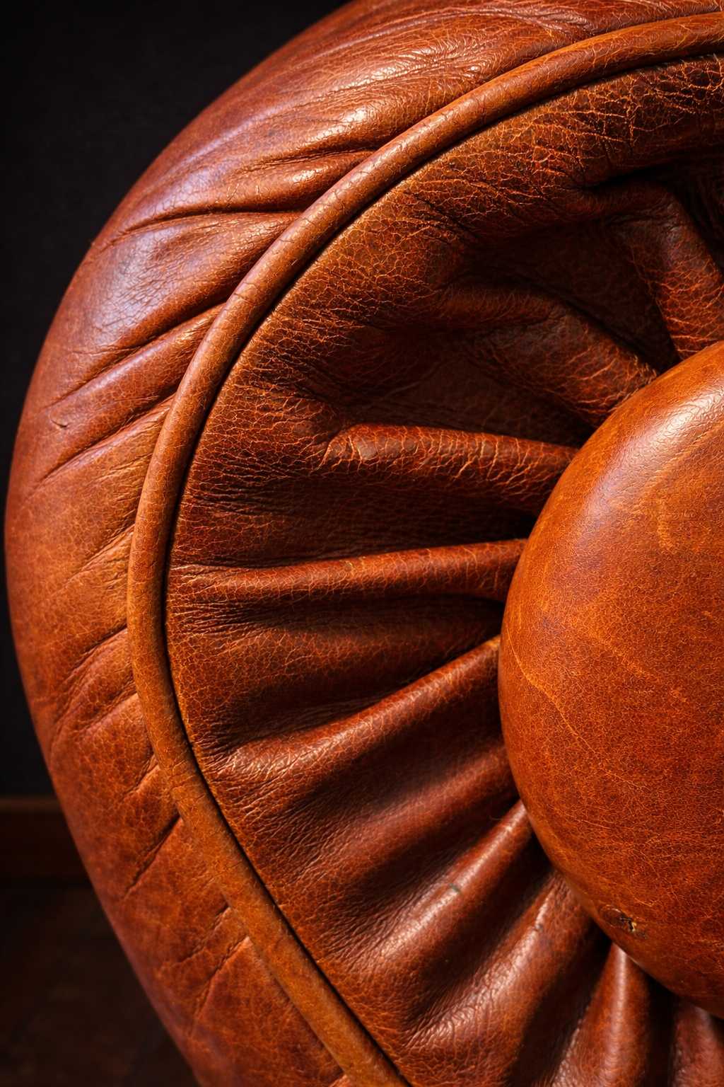 SILLON CHESTERFIELD CLUB VINTAGE CON OTTOMAN - Imagen 3