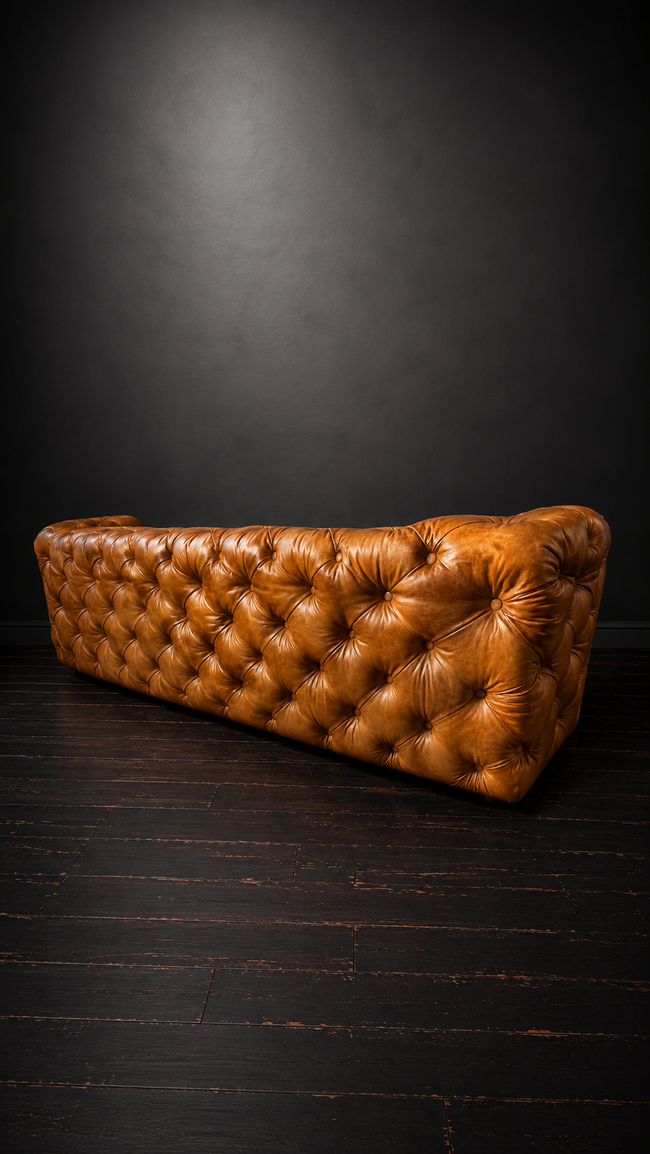 SOFA PIEL ANILINA TIMOTHY OULTON MODELO TRIBECA TUFTED - Imagen 7