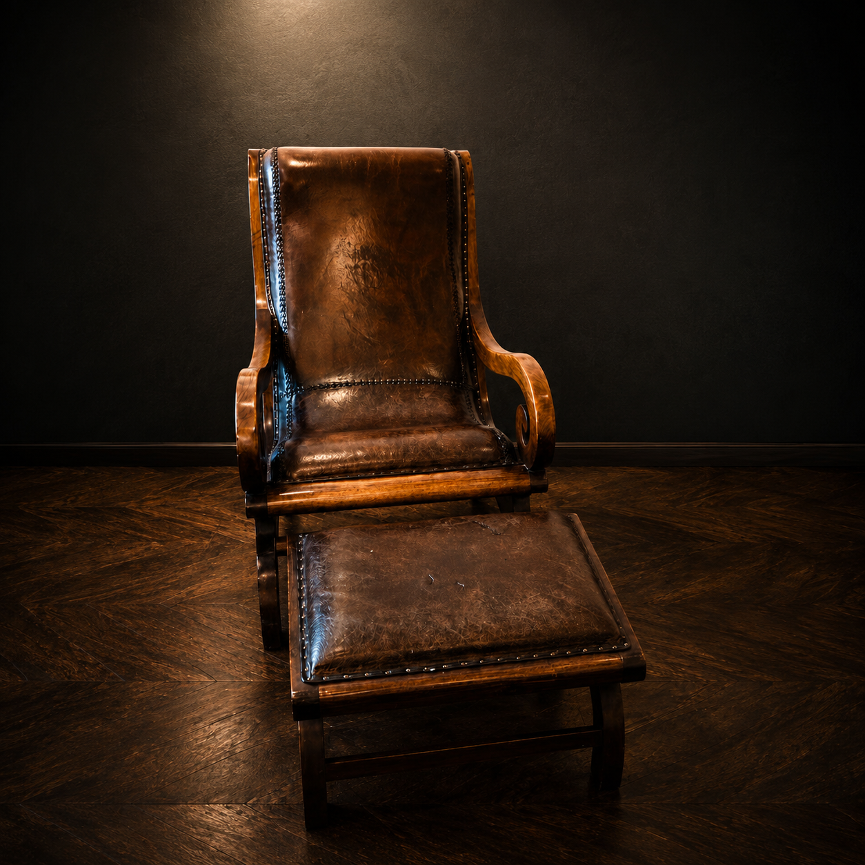 sillon-de-piel-con-reposapies-inspiracion-the-patina-house