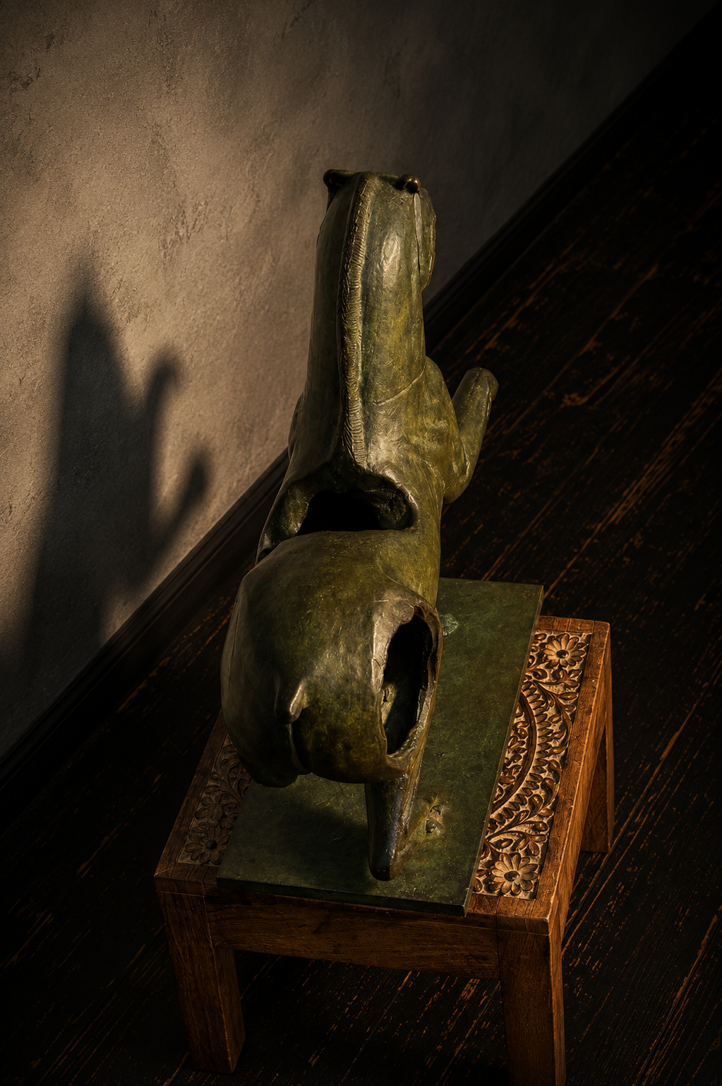 CABALLO ESCULTORICO EN BRONCE - Imagen 3