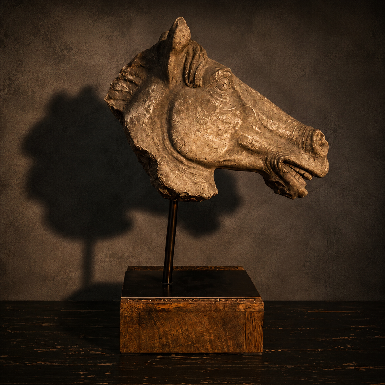 escultura-ecuestre-de-inspiracion-arqueologica-the-patina-house