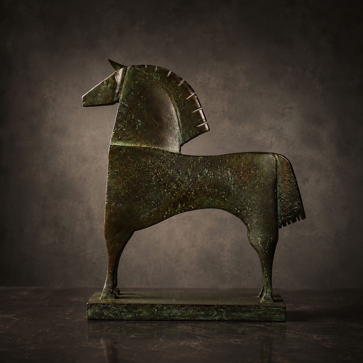 carlos-mata-kyros-caballo-en-bronce-the-patina-house
