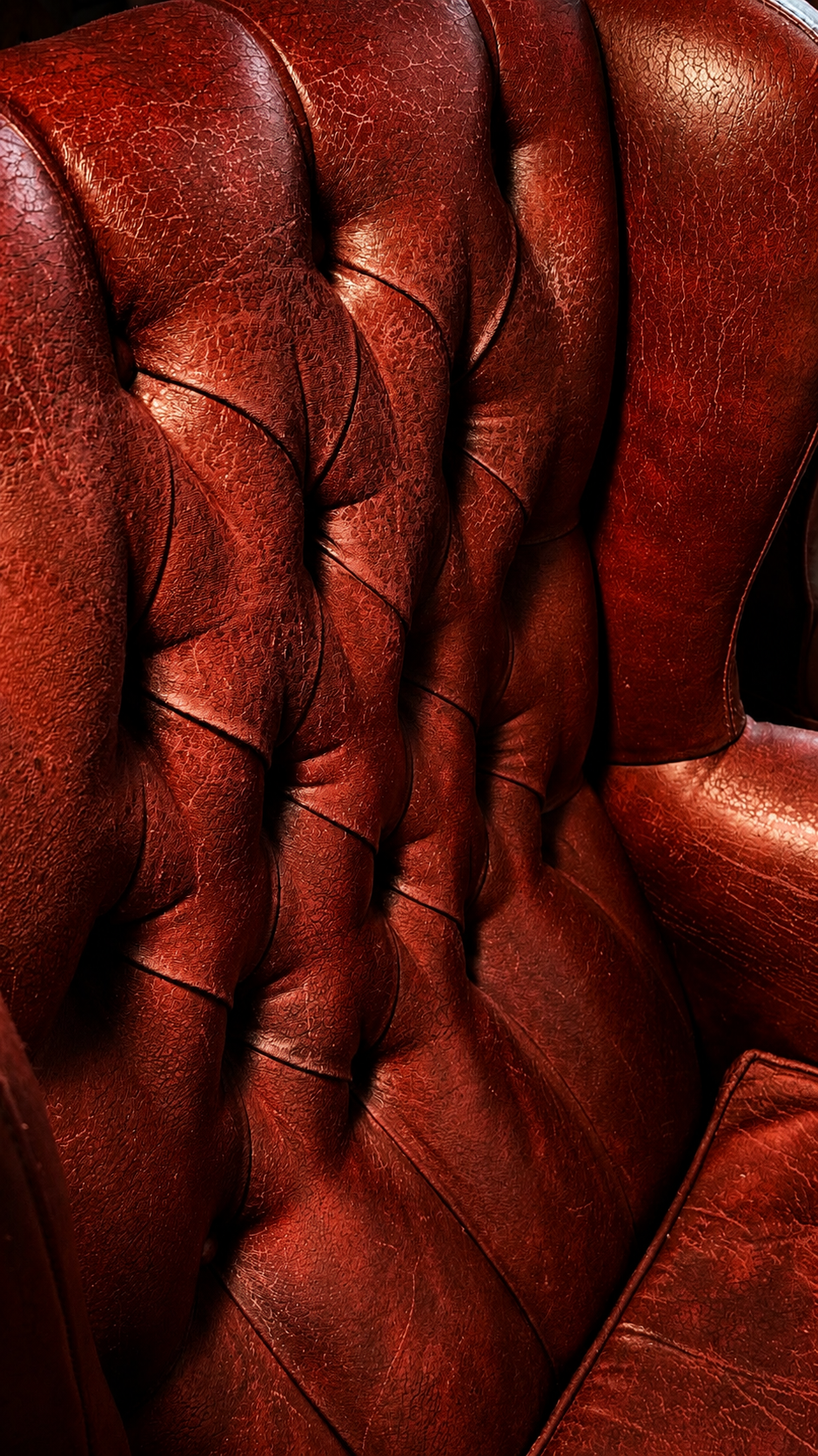 PAREJA DE BUTACAS WINGBACK CHESTERFIELD INGLATERRA CIRCA 1970-1990 - Imagen 6